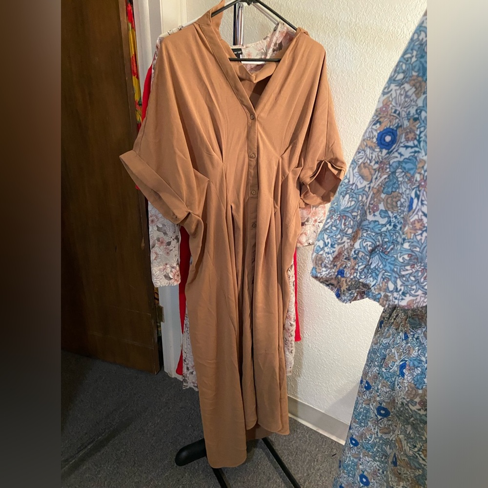 Brown dress
